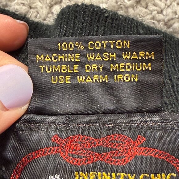 Infinity Chic Cats And Dogs Vintage 80s Bomber Jacket Womens One Size USA - Picture 7 of 8